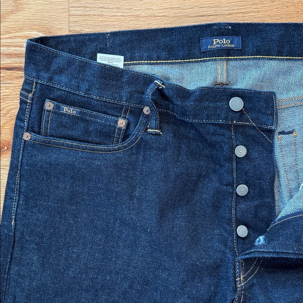Polo Ralph Lauren Indigo selvedge Sullivan Slim 36x32